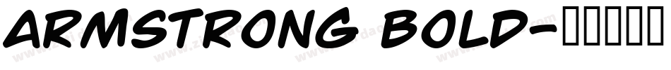 Armstrong Bold字体转换